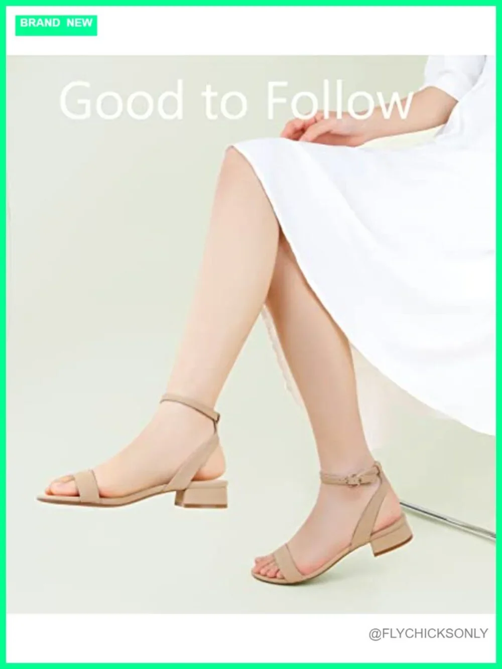 Women's Low Block Heel Sandals with Adjustable Ankle Strap Comfortable Walking